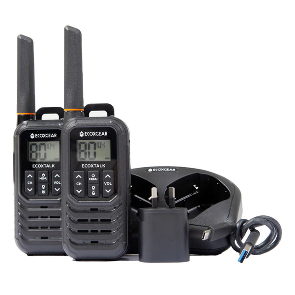 ECOXGEAR EcoX UHF 1W 2 Pk Black