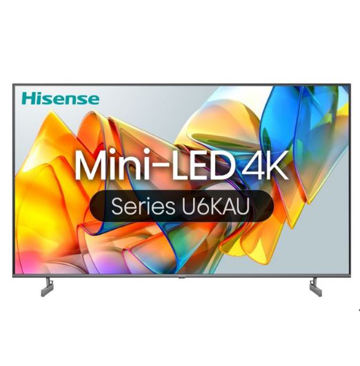 Hisense 75 Inch U6K Mini-LED 4K Smart QLED TV - Layaway AU