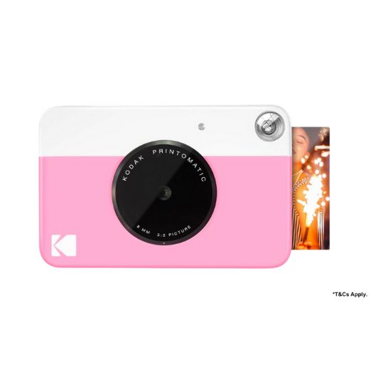 Kodak PRINTOMATIC Digital Instant Print Camera - Pink