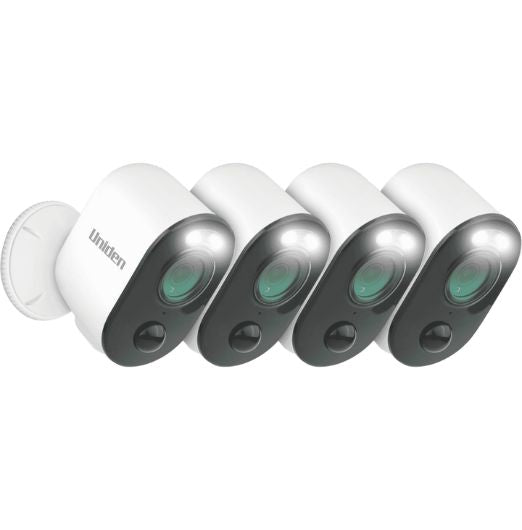 Uniden Solo Pro Wireless Spotlight Camera 4PK