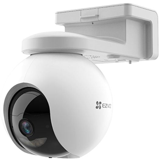 EZVIZ HB8 4MP/2K+ Wire-Free Pan & Tilt Outdoor Smart Camera with Spotlight, Built-in 32GB Storage