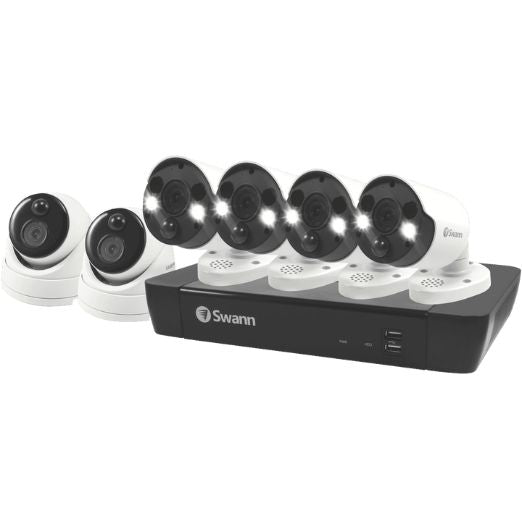 Swann 6 Camera 8 Channel 4K Ultra HD NVR Security System