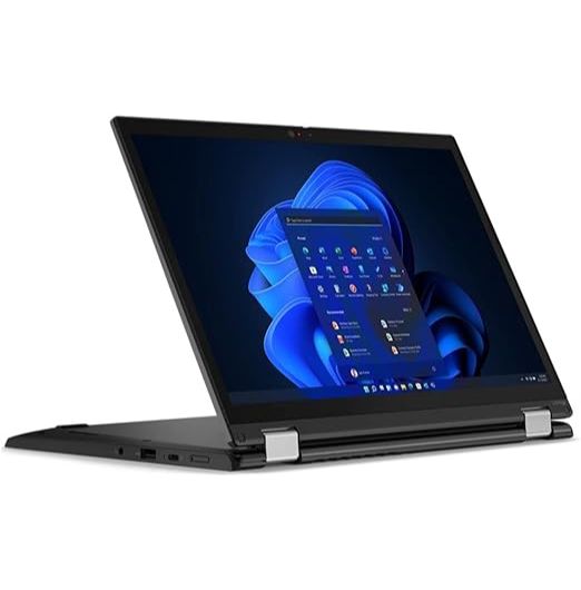 Lenovo ThinkPad L13 Yoga 13.3-Inch WUXGA FHD Touchscreen Gen3 Intel Core i5-1235U 16GB RAM 512GB SSD Flip Convertible Laptop, Black