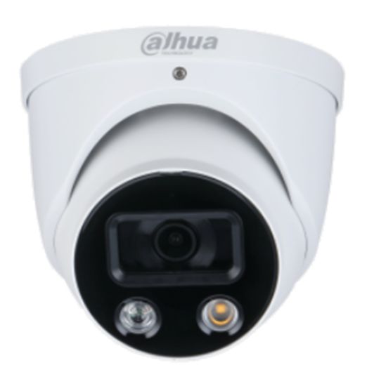 Dahua WizSense Full-Color 8MP/4K IR Fixed focal Eyeball PoE IP Camera, 2.8mm, TiOC 2.0 - DH-IPC-HDW3849H-AS-PV-S3