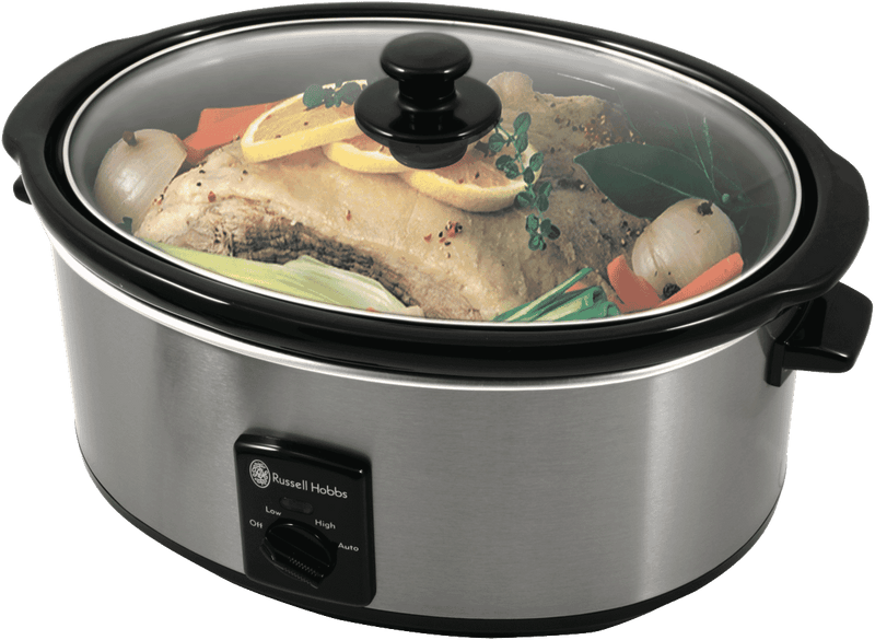 Russell Hobbs Slow Cooker 6L Glass Lid