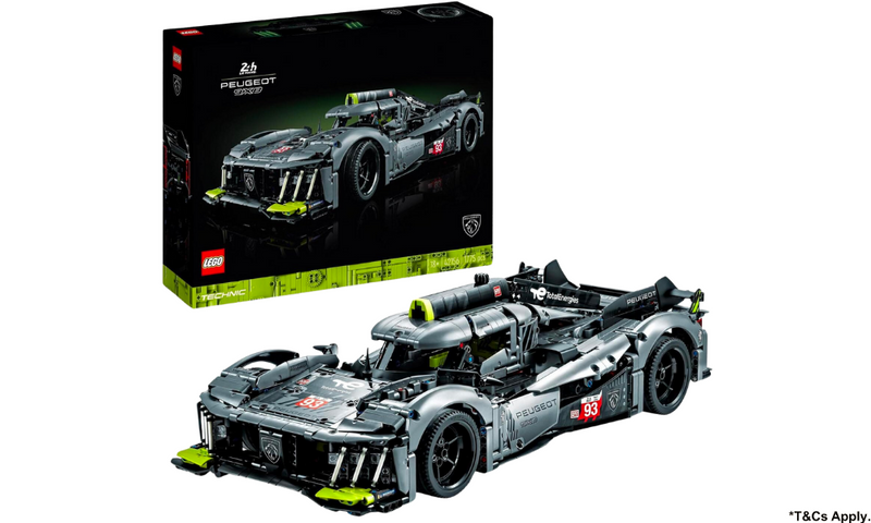 LEGO Technic Peugeot Hybrid Hypercar 42156 Building Kit for Adults