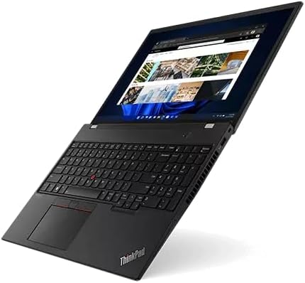 Lenovo ThinkPad T16 16-Inch i7-1255U Intel Core 16 GB DDR4-SDRAM 512 GB SSD Laptop, Black