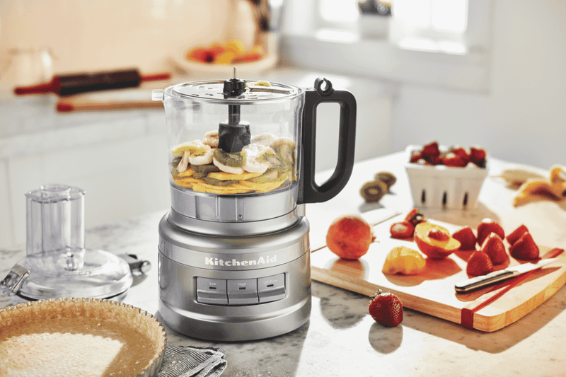 KitchenAid 7 Cup Food Processor Contour Silver