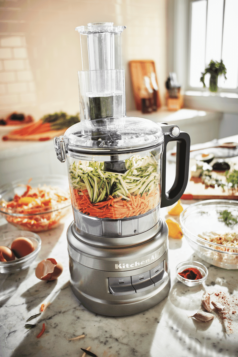 KitchenAid 7 Cup Food Processor Contour Silver