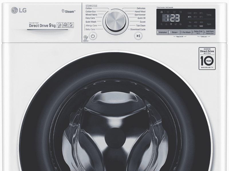 LG 9kg Front Load Washer