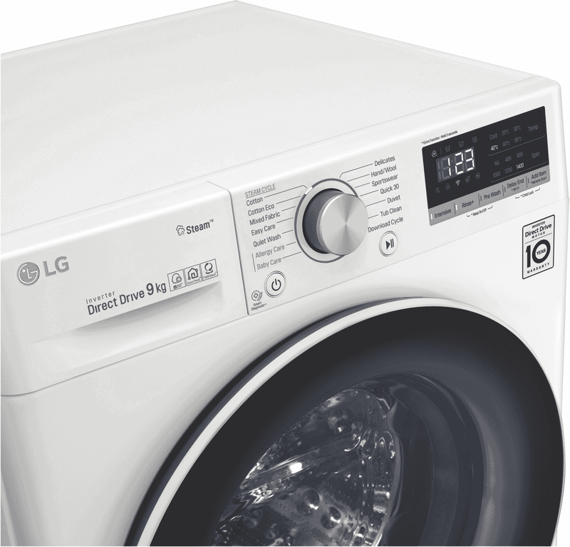 LG 9kg Front Load Washer