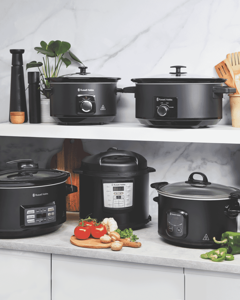 Russell Hobbs 6 Litre Searing Slow Cooker Matte Black