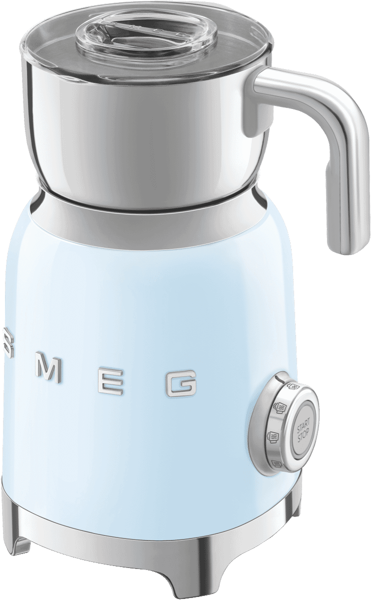 Smeg 50's Style Retro Milk Frother Pastel Blue