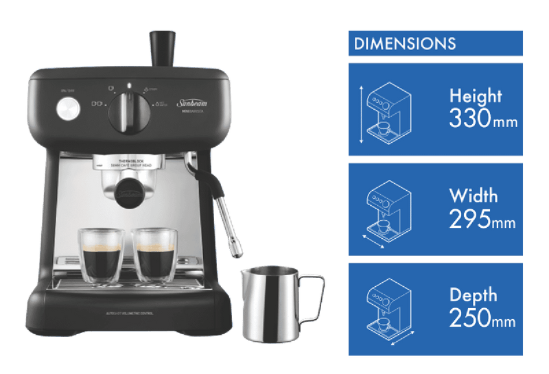 Sunbeam MINI BARISTA BLACK