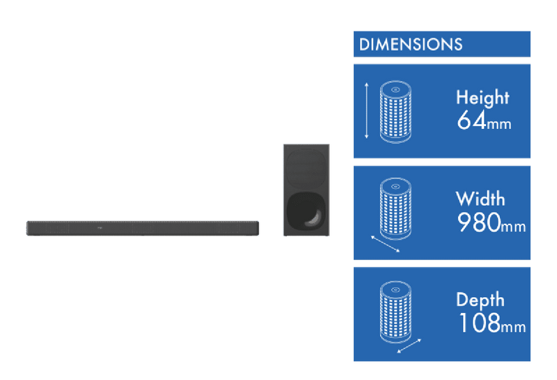 Sony 3.1ch Dolby Atmos Soundbar