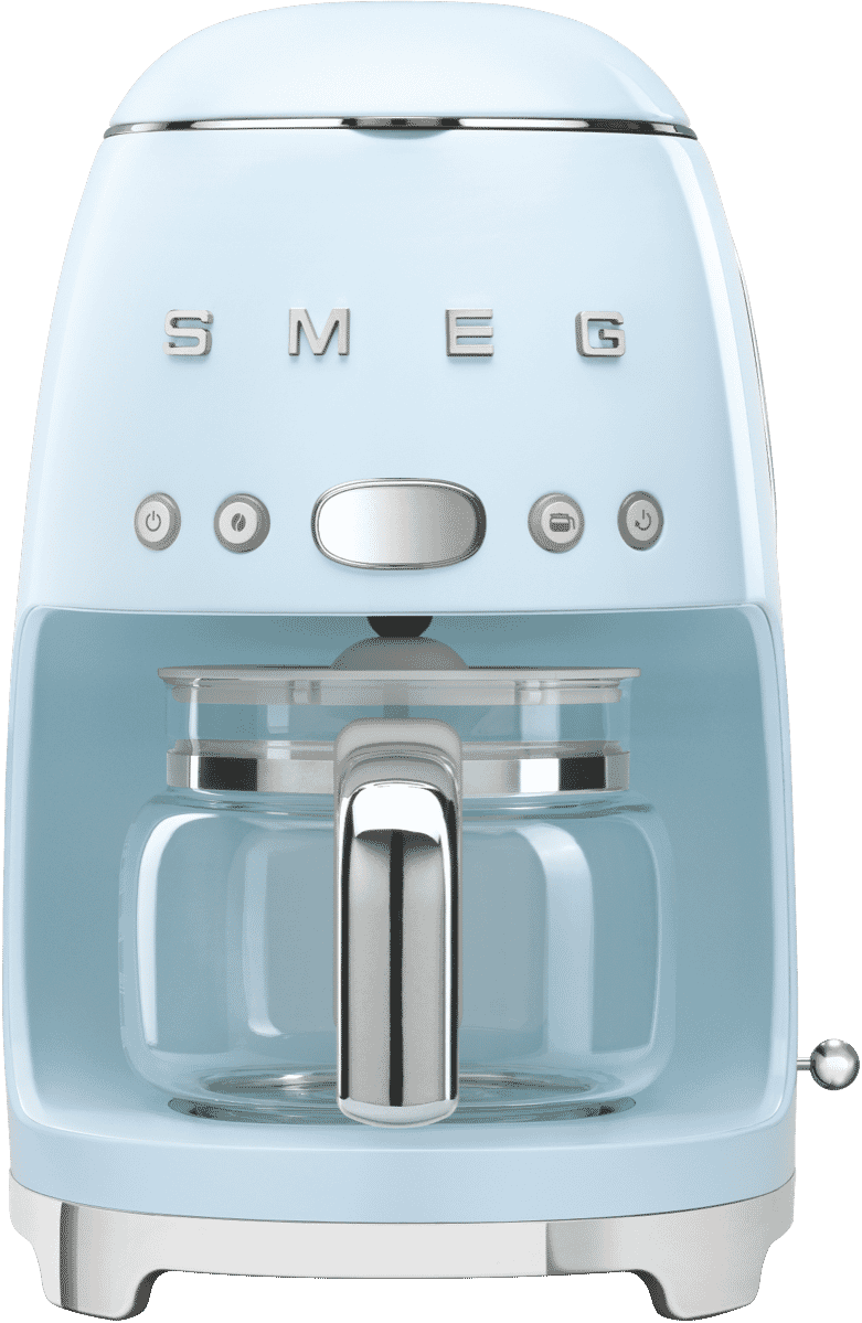 Smeg Drip Coffee Maker _ Pastel Blue