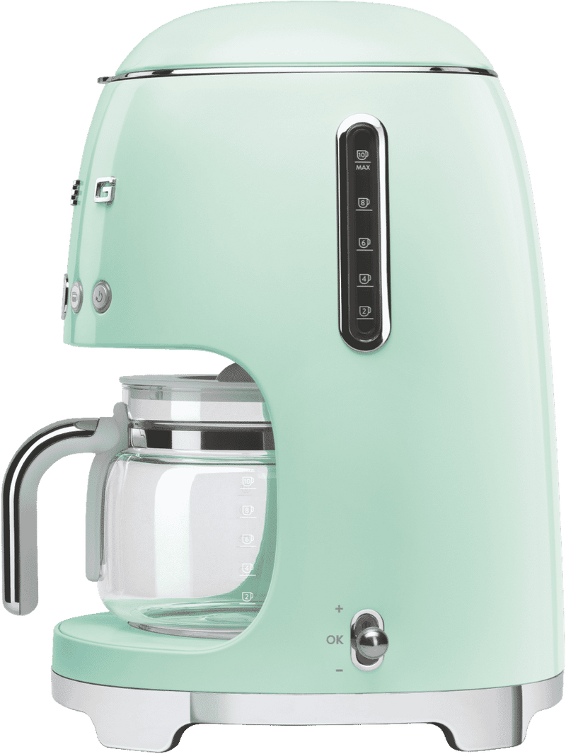 Smeg Drip Coffee Machine - Pastel Green