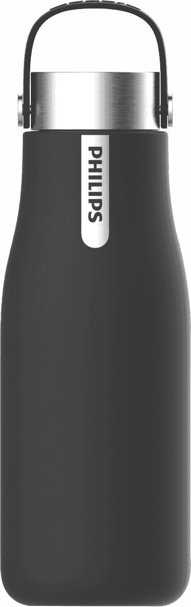 Philips Go Zero Smart UV Bottle Black 590ml