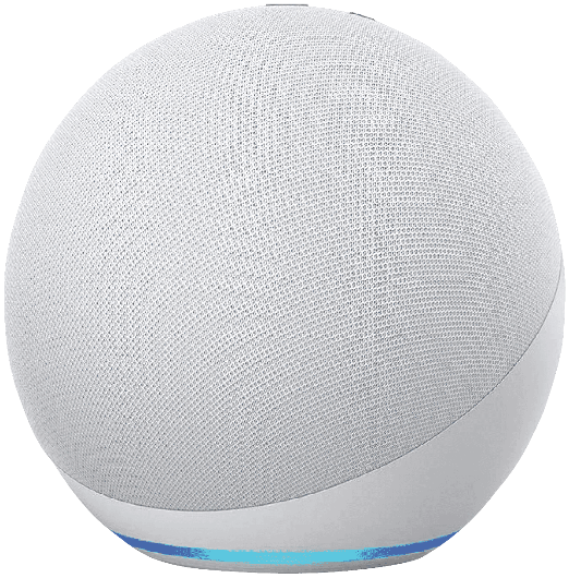 Amazon Echo with Alexa (Gen 4) - Glacier White