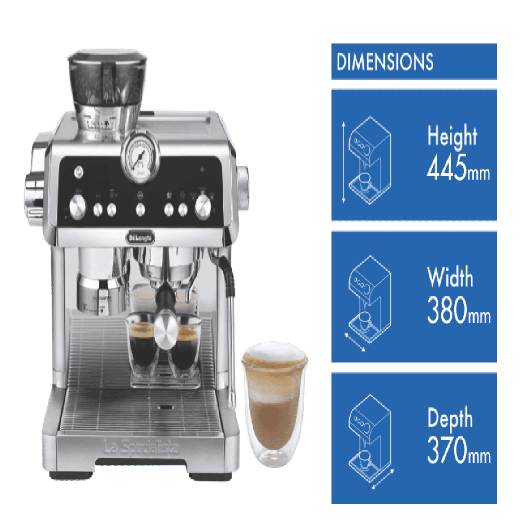 DeLonghi La Specialista Prestigio Metal