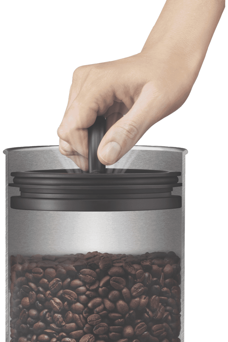 Breville The Bean Keeper Coffee Canister - Black Truffle