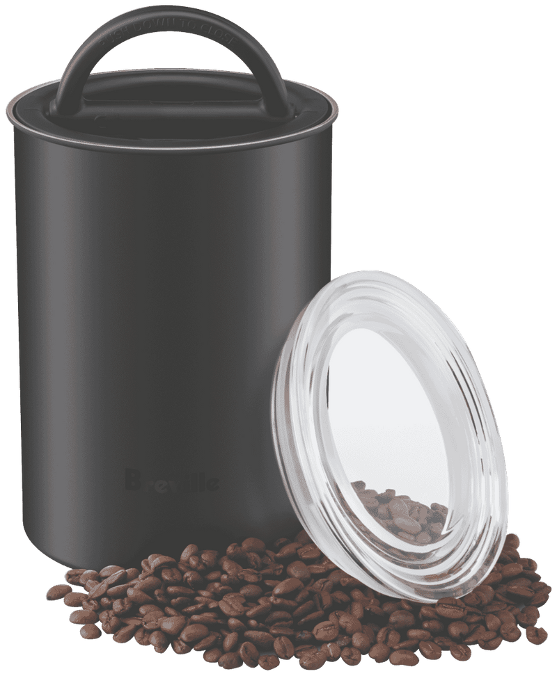 Breville The Bean Keeper Coffee Canister - Black Truffle