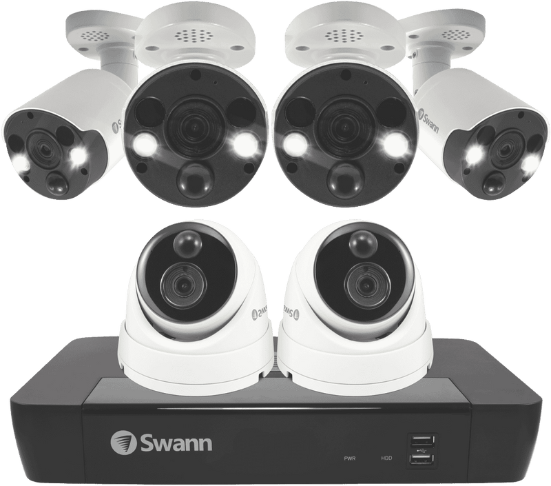 Swann 6 Camera 8 Channel 4K Ultra HD NVR Security System