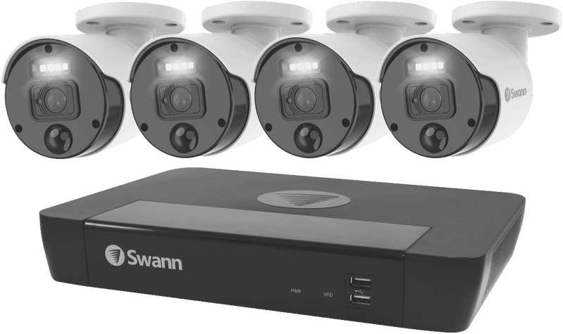 Swann 4 Camera 8 Channel 2TB 4K NVR System