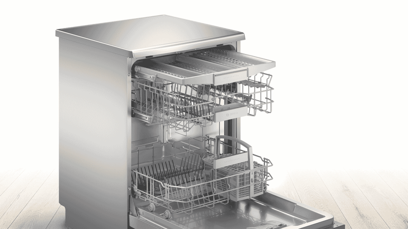 Bosch Series 4 Freestanding Dishwasher Stainless Steel