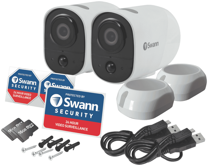 Swann Xtreem Wireless Security Camera (2 Pack)