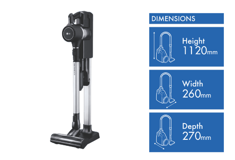 LG A9 CordZero Prime Stick Vacuum