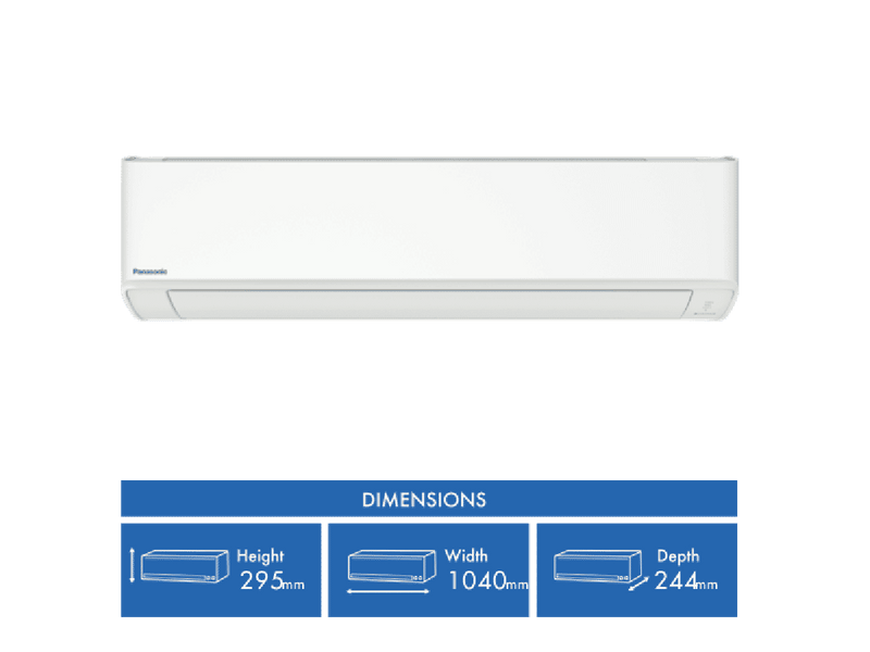 Panasonic C7.1kW H8.0kW Reverse Cycle Split System and Air Purifier