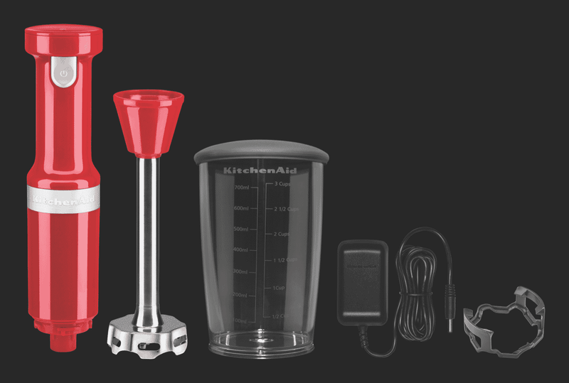 KitchenAid Cordless Hand Blender Empire Red