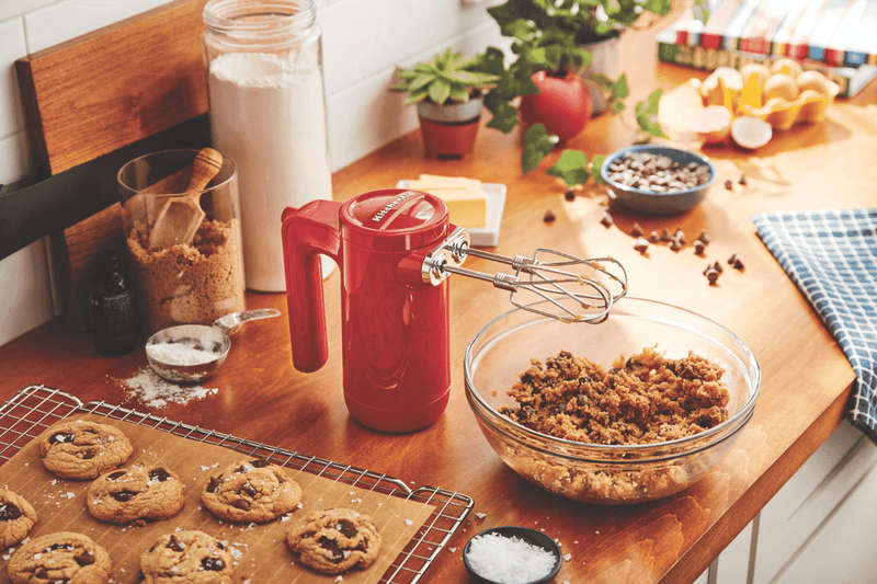 KitchenAid Cordless Hand Mixer Empire Red