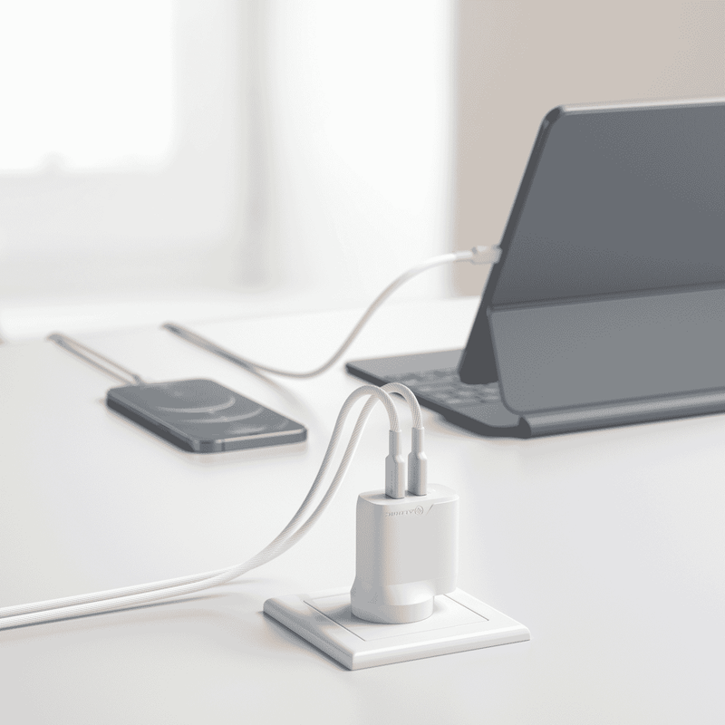 Alogic Rapid Power 40W GaN Charger USB-C + USB-C