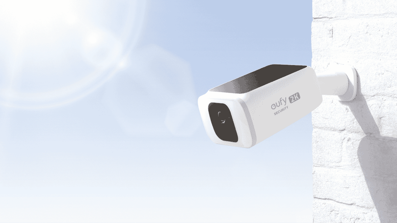 eufy 2K Spotlight Solar Security Camera