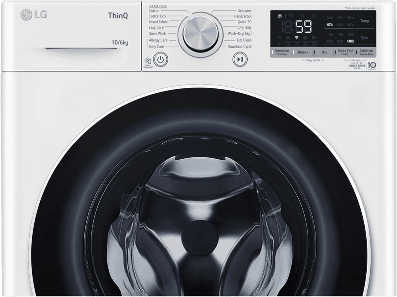 LG 10kg-6kg Combo Washer Dryer