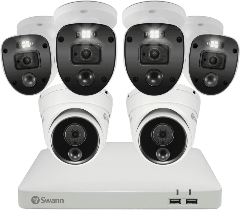 Swann 6 Camera 1TB 1080p DVR Enforcer Camera Kit