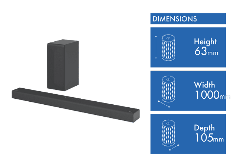 LG 3.1Ch 420W Soundbar