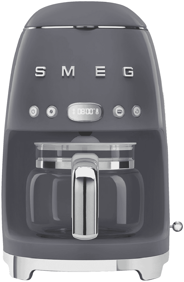 Smeg 50's Style Drip Filter Coffee Machine Grey