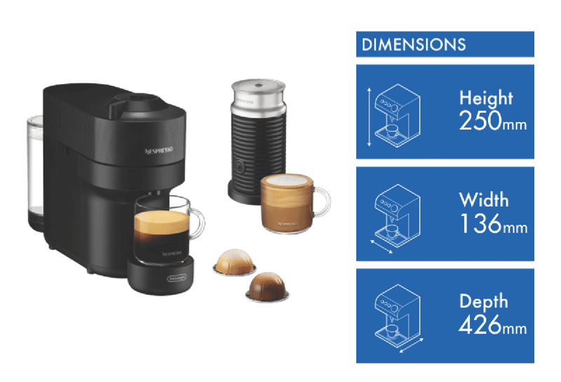 Nespresso Vertuo POP Black Bundle