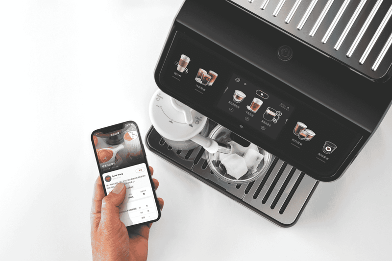 DeLonghi Eletta Explore Wifi Connect Titan Coffee Machine