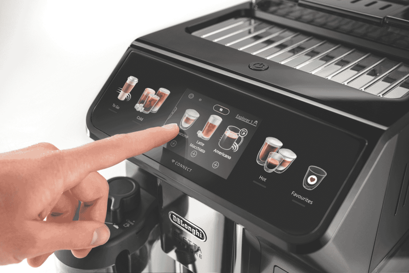 DeLonghi Eletta Explore Wifi Connect Titan Coffee Machine