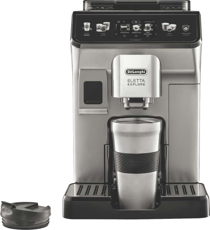 DeLonghi Eletta Explore Wifi Connect Titan Coffee Machine