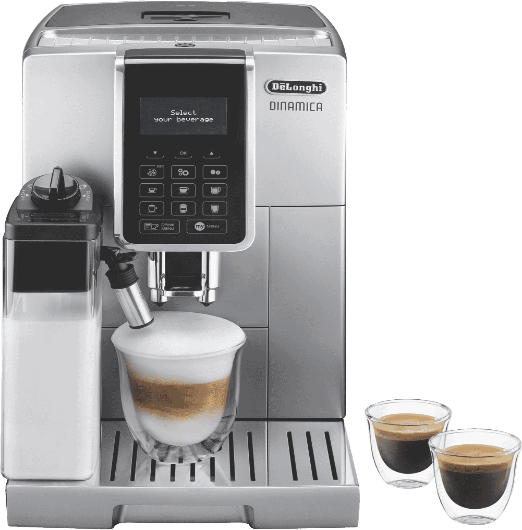 DeLonghi Dinamica LCD One Touch Coffee Machine