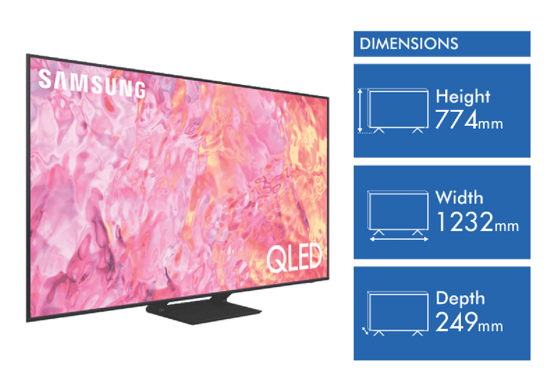 Samsung 55" Q60C 4K QLED Smart TV 23