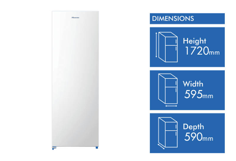 Hisense 240L Vertical Hybrid Freezer