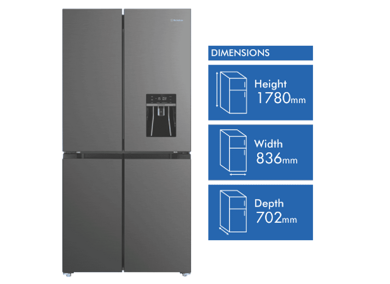 Westinghouse 492L French Door Refrigerator