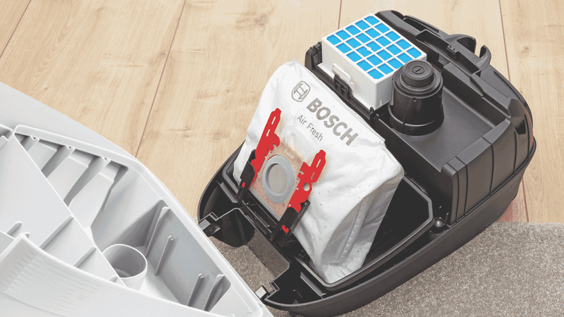 Bosch Series 6 ProHygienic Bagged Vacuum White