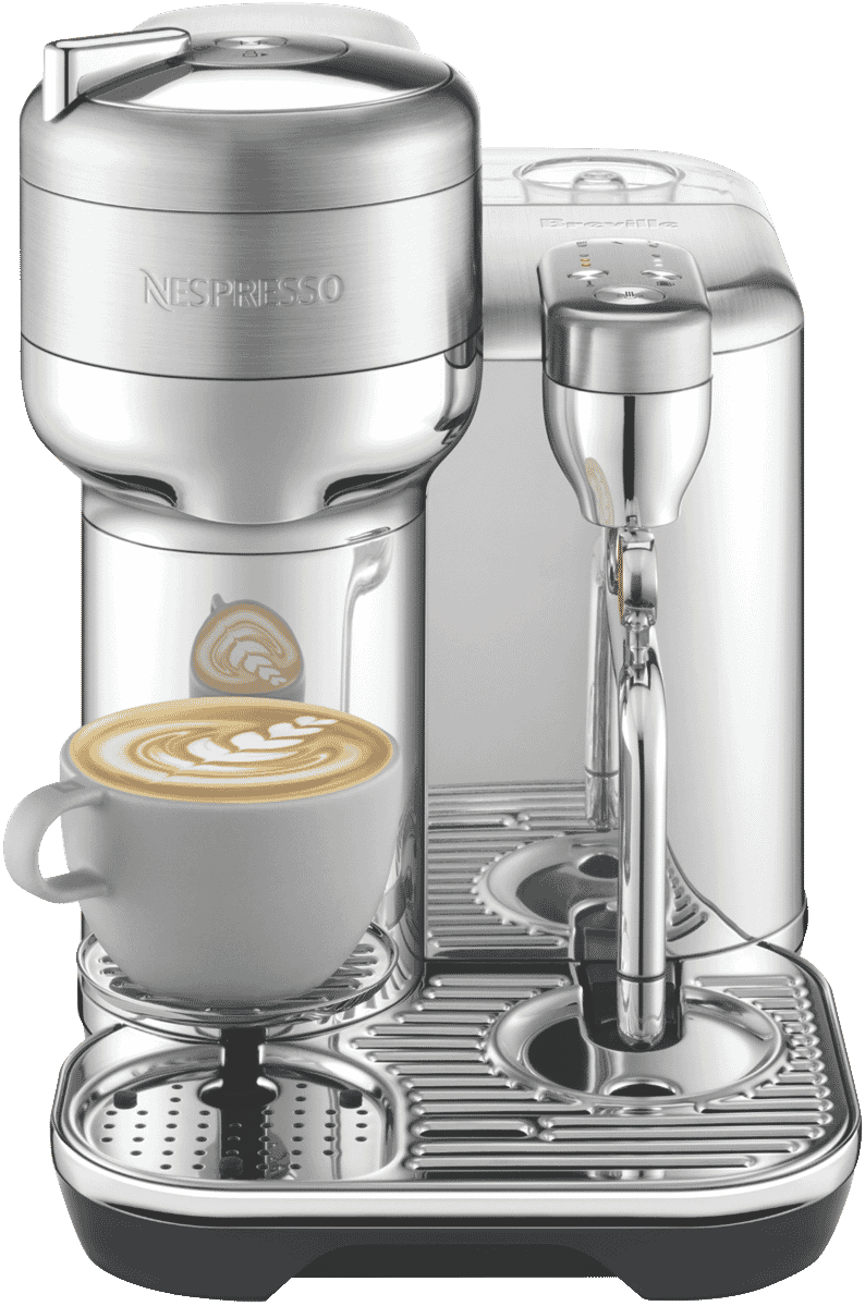 Nespresso The Vertuo Creatista Capsule Machine Stainless Steel